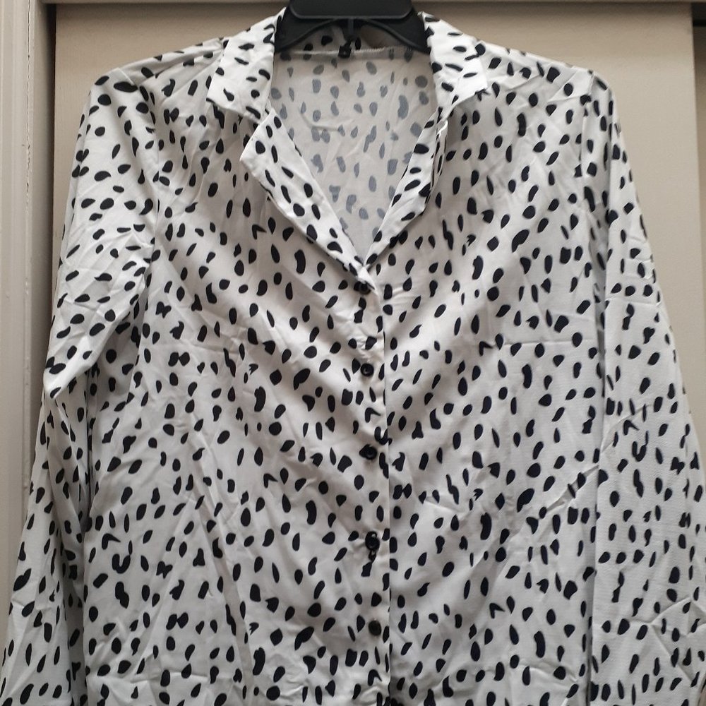 Long sleeve blouse